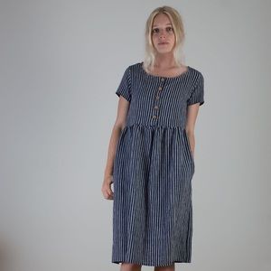Pyne & Smith linen midi dress